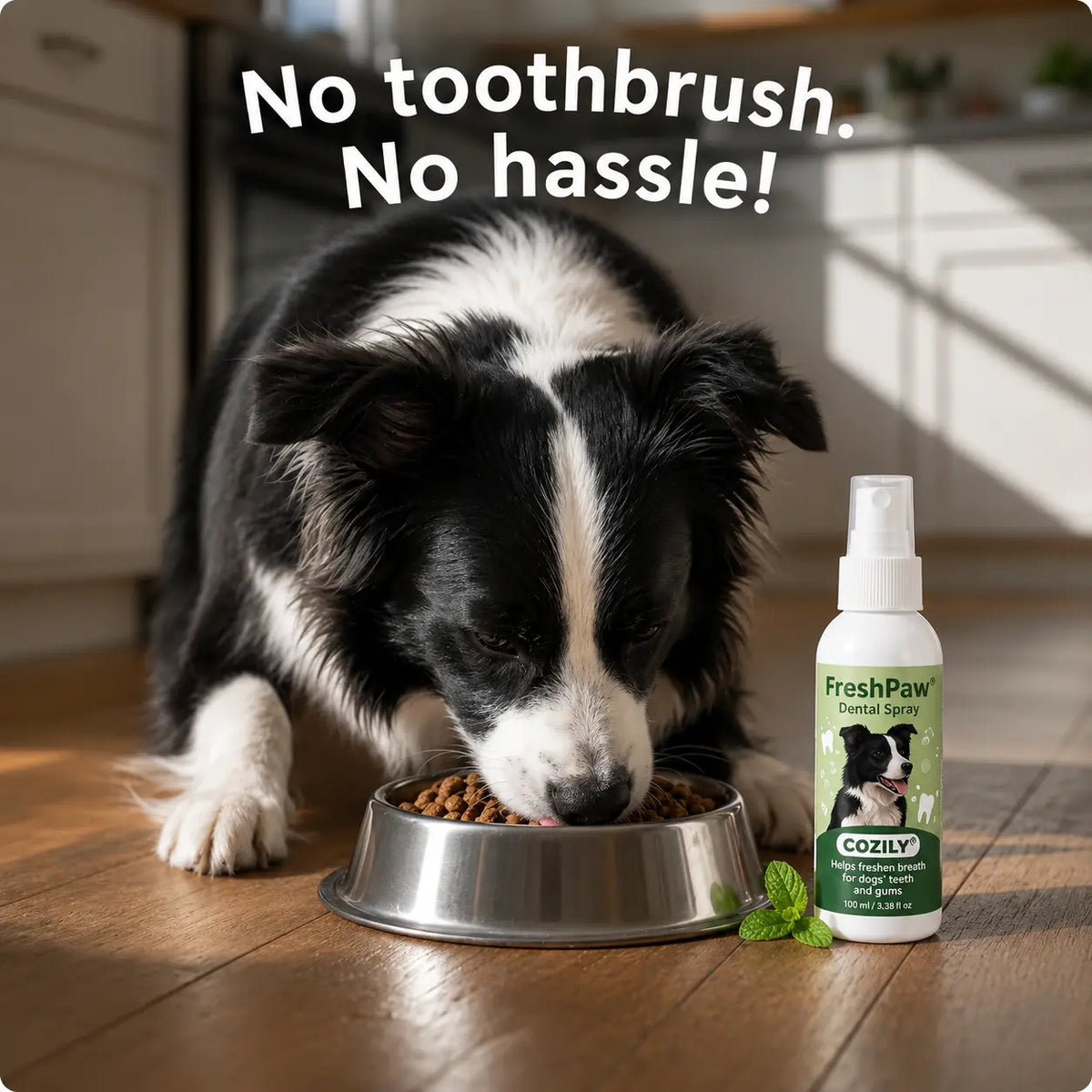 FreshPaw® Dental Spray – Natural Oral Care for Dogs
