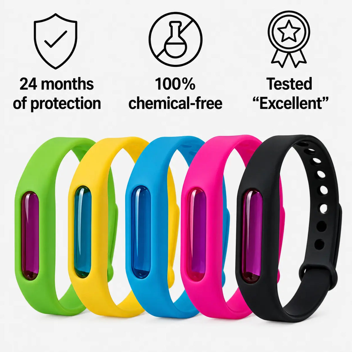 MosquitoShield® Bracelet – Natural Mosquito Protection