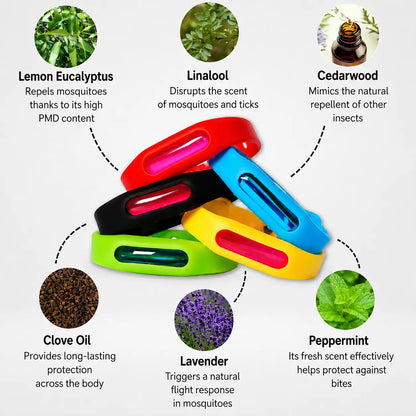 MosquitoShield® Bracelet – Natural Mosquito Protection