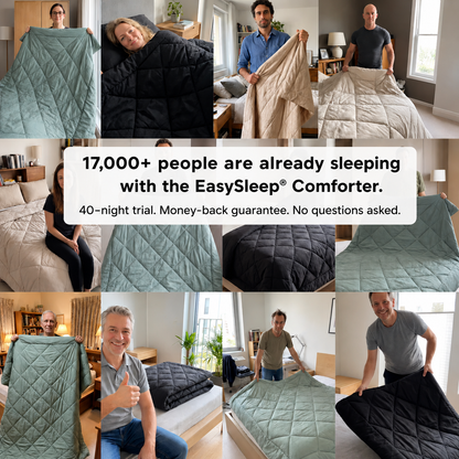 EasySleep® 2-in-1 Comforter – Quick-Dry, Eliminates the Duvet Cover