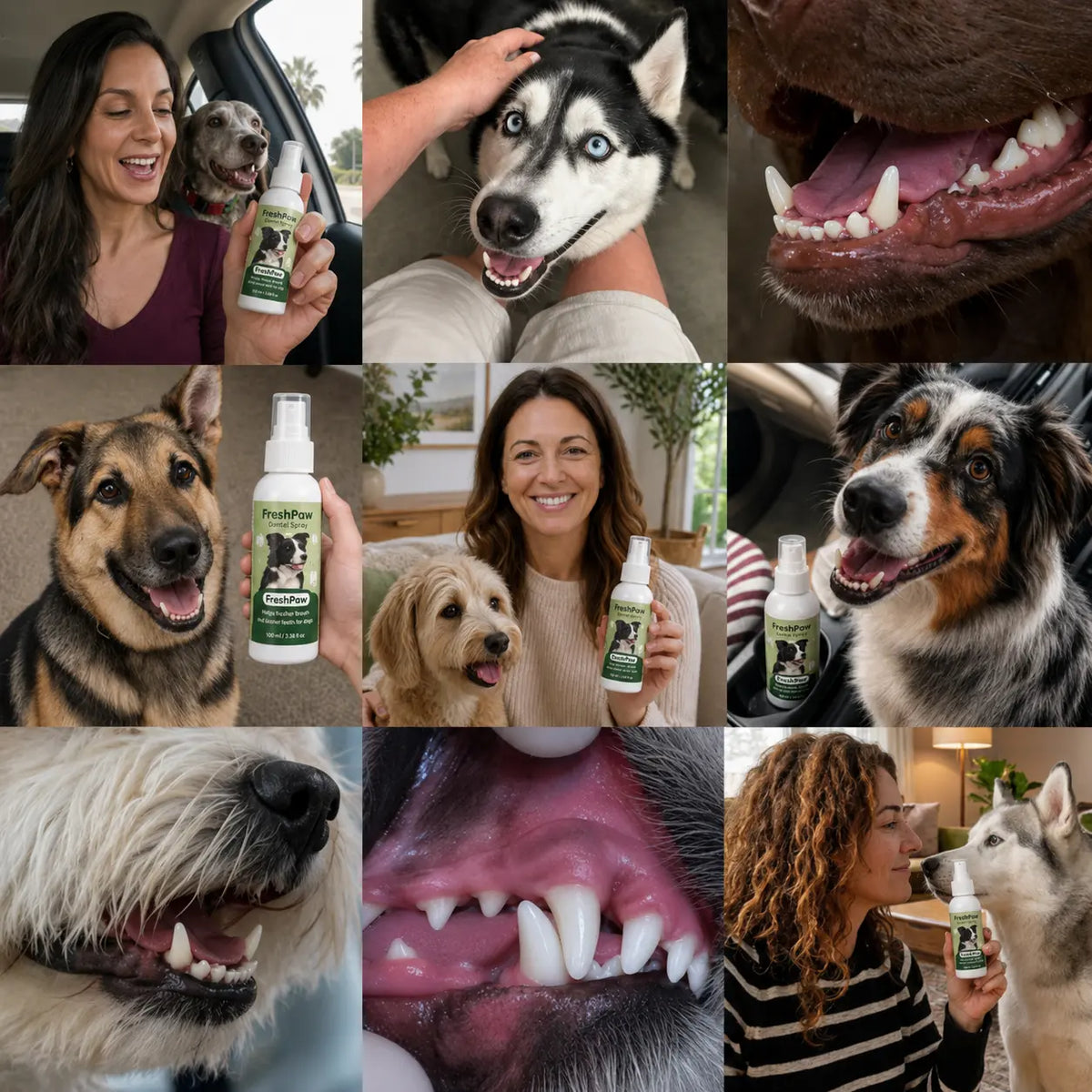 FreshPaw® Dental Spray – Natural Oral Care for Dogs